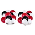 thumbnail image 1 of 24Pcs Checkered Racing Balloons Latex Balloons Party Balloons Balloon Kits, 1 of 6