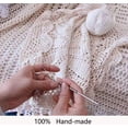 thumbnail image 7 of Handmade Crochet Cotton Table Cloth Lace Doilies Round Lace Tablecloths 18 Inches., 7 of 7