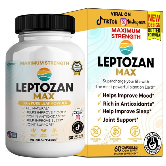 GreenVify Leptozan Max Weight Management Support Supplement