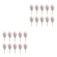 thumbnail image 3 of 10 piezas de plantas artificiales Ounissouiy aptas para mascotas seguras no tóxicas apariencia realista Rosa Rosa 2Conjunto, 3 of 6