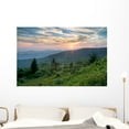 thumbnail image 1 of Summer Sunset Landscape Blue Wall Mural by Wallmonkeys Peel and Stick Graphic (48 in W x 31 in H) WM171554, 1 of 4