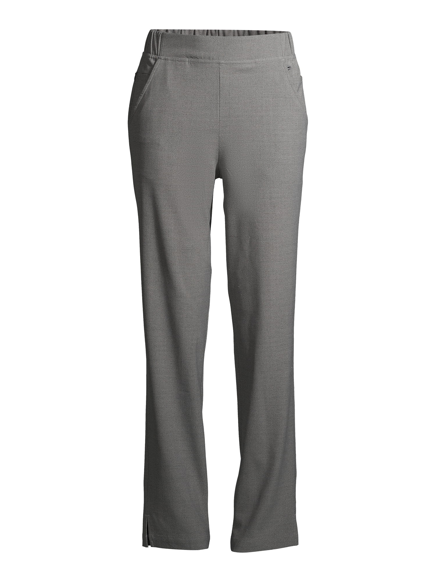 ClimateRight by Cuddl Duds Modern Fit Straight-Leg Flat Front Scrub Pant (Women's and Women's Plus), 1 Count, 1 Pack
