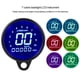 thumbnail image 3 of Cuentarrevoluciones de Motocicleta Velocímetro Odómetro Pantalla LCD retroiluminaciónica 7 Colores Carcasa de Aleación de aluminio para Motocicletas Universales DC 12V 12V 12V, 3 of 7