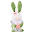thumbnail image 2 of HongHeng Clearance Under $2.00 Easter Ear Checkered Soft Dwarf Doll Clever Clever Doll Decoration Home Decoration Products, 2 of 4