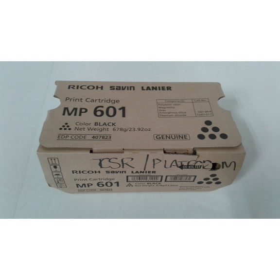 Ricoh Genuine OEM 407823 Black Toner Cartridge (25K YLD)
