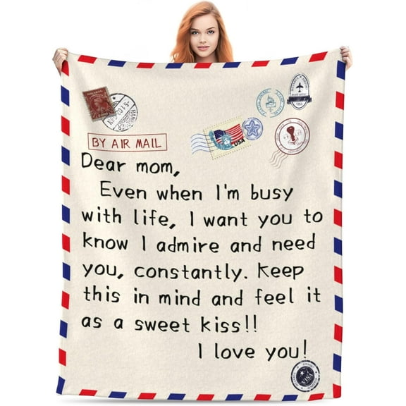 Christian Gifts Blanket of Women Men, Bible Gifts Blanket, Inspirational Religious Birthday Gifts Blanket, Baptism Confirmation Gifts Blanket, Catholic Spiritual Gifts Blanket, 50"x60"