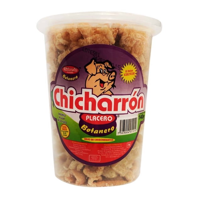 Chicharrón de cerdo Industrial Botanera botanero 140 g