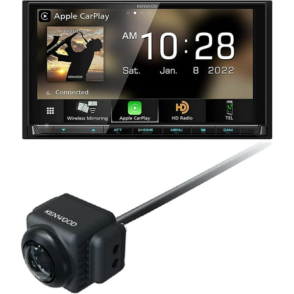 New Kenwood DMX958XR 6.8" Multimedia w/ Bluetooth & HD Backup Camera