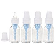 Dr. Brown's Natural Flow Standard Glass Bottles, 4 Ounce, 4-Count