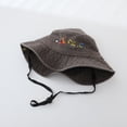 thumbnail image 5 of AWZXDE Kids Bucket Hat Unisex Cute Cartoon Print Breathable Washable Fisherman Cap for Summer Beach Ages 2-8, 5 of 6