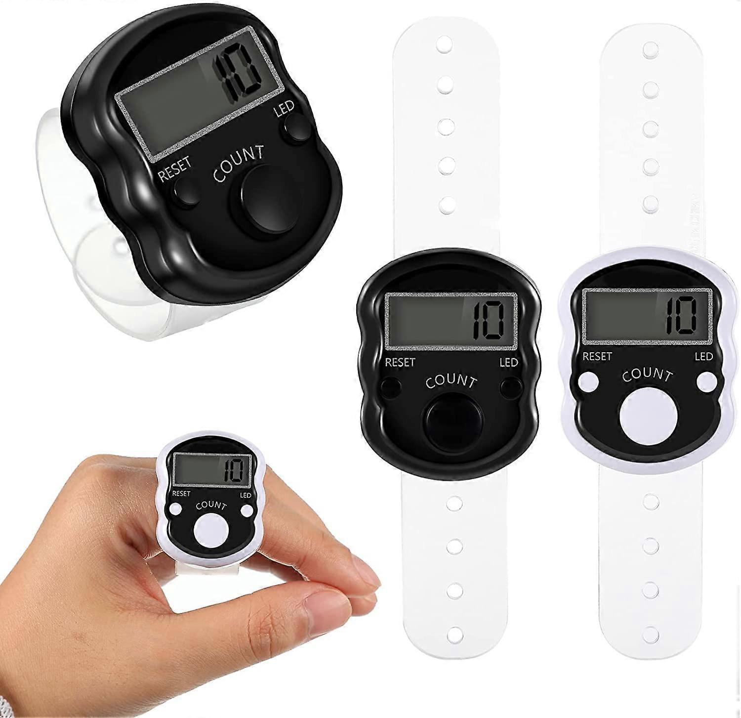Pieces Manual Electronic Rosary Counter Led Automatic Knitting Row ...