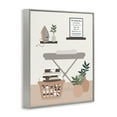 thumbnail image 3 of Stupell Industries Laundry Rules Modern View Quotes and Sayings Painting Gray Framed Art Print Wall Art, 16 x 20, 3 of 8