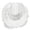 White, variant on Kids' Feather Trimmed Rhinestone Edged Cowboy Hat Four Colors Sparkling Cowboy Hat Black