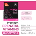 thumbnail image 3 of Zahler Prenatal Vitamin with DHA & Folate, 120 Softgels, Multivitamins for Women, Prenatal Support, Pregnancy Vitamins, DHA Supplements, 3 of 8