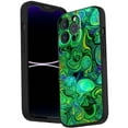 thumbnail image 1 of Compatible with iPhone 14 Pro Phone Case, Psychedelic-Trippy-Visuals-Colors-19 Case Silicone Protective for Teen Girl Boy Case for iPhone 14 Pro, 1 of 1