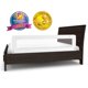 thumbnail image 1 of Barra de cama para niños pequeños ComfyBumpy, extra larga, 150 cm, blanca, 1 of 6