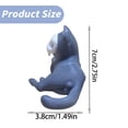 thumbnail image 3 of AKEGAMN Clearance! A And Whimsical Halloween Cat Pencil Holder Desktop Decor: Interchangeable Male And Female Cat —a Fun Practical And Festive Accessory! A And Whimsical Halloween Cat Pencil Holder, 3 of 4