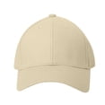thumbnail image 3 of gcong Oversized Structured Baseball Cap For Big Head And High Profile Unisex Adjustable Dad Hat Khaki, 3 of 3