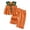 P02-Orange, variant on GCETTIC Halloween Toddler Girl Outfit Gingham Peplum Top Ruffle Pants | Baby Girl Pumpkin Patch Outfit,Ghost,Fall Halloween Clothes 2-3 Years