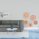 thumbnail image 2 of Organizador de almacenamiento de escritorio,Soporte para control remoto de TV de madera,Organizador remoto con 2 compartimentos,Manualidades de pared,Decoración para colgar en la pared,ratán, 2 of 8