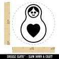 thumbnail image 2 of Matryoshka Babushka Russian Nesting Stacking Doll Rubber Stamp for Scrapbooking Crafting Stamping - Mini 1/2 Inch, 2 of 7