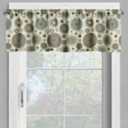 thumbnail image 4 of Ambesonne Colorful Valance & Curtain, Oriental Round Motifs, 55"x24", Multicolor, 4 of 6