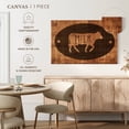 thumbnail image 5 of Elephant Stock Cow Milk Wall Art - Horizontal Canvas Wall Art - Kitchen Wall Decor - Inspirational And Typography Canvas - Brown And Decor - 12" x 8", 5 of 8