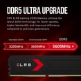 thumbnail image 4 of PNY 32GB (2x16GB) XLR8 DDR5 5600MHz CL46 Desktop Memory kit, 4 of 7