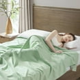 thumbnail image 2 of Home Essence Liquid Cotton Super Soft Lightweight Blanket, King, Seafoam, 2 of 6