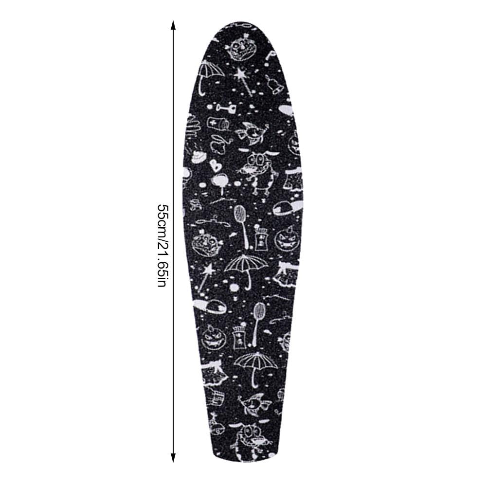 Skateboard Deck Sandpaper Grip Tape Griptape Protection Waterproof Non-Slip DJ 