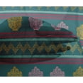 thumbnail image 4 of oneOone Viscose Chiffon Fabric Stripe|Chevron & Tree Block Print Fabric By The Yard 42 Inch Wide, 4 of 4