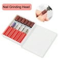 thumbnail image 3 of Brocas para uñas cabezal de pulido de uñas de aleación eficiente tienda de manicura segura y portátil salón de belleza para mujer para el hogar ANGGREK Otros, 3 of 8