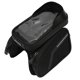 thumbnail image 2 of Bolsa para teléfono de bicicleta con doble cremallera, impermeable, para manillar de tubo superior, 2 of 14