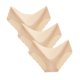 thumbnail image 1 of Ropa interior Gibobby 3 piezas sin rastro Sexy Color sólido mujer Beige L, 1 of 3