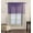 Dark Purple, variant on (V16) BLUE SKY 1PC Elegant Straight Sheer Rod Pocket Swag Waterfall Valance, 55" X 18" Inch 