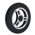 thumbnail image 5 of Wheelchair Wheel PU Wheel Alloy Steel Hub Explosion Proof 4 Holes Walker Tire Replacement 250mm, 5 of 5
