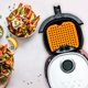 thumbnail image 3 of 1 UNID AIR FRYER Liner Silicona Matón antiadherente Estera de hornear perforada Gadget de cocina, 3 of 6