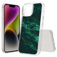 thumbnail image 1 of Green Marble Print Slim Cover For Apple iPhone (16,15,14,13,12, SE, Pro, Max,,iPhone 15 Pro, 1 of 7