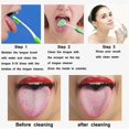 thumbnail image 2 of Tongue Brush, Tongue Scraper, Tongue Cleaner, Tongue Scraper Brush, Tongue Cleaner Brush, Tongue Brushes Helps Fight Bad Breath, 3 Tongue Scrapers, 3, 2 of 4