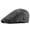 Black, variant on Simple Washed Denim Berets Hat Men Women Spring Summer Peaked Flat Cap Artist Duckbill Hat Casual Herringbone Newsboy Cap