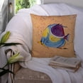 thumbnail image 3 of Tropical Fish Fabric Decorative Pillow, 3 of 4