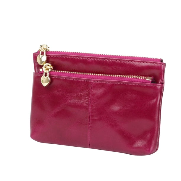 Cartera Pequeña para Tarjetas, Monedero, Minicartera con Cremallera, Versión Coreana, Cartera para Mujer