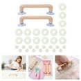 thumbnail image 2 of Quilting Ruler Handle Ergonomic Grip Sewing Ruler Suction Tool For Clothing Tailoring Fabric Cutting Sewing Project, 2 of 8