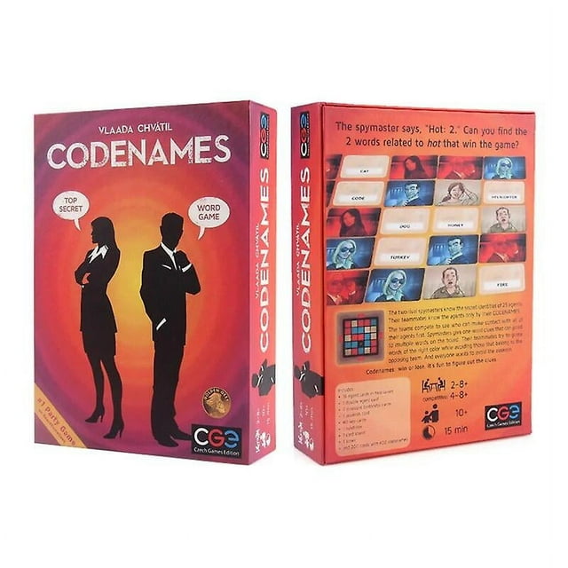 Confidential Action Codenames Board Game Family Friend Party Game Card Game-QIUPING