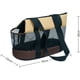thumbnail image 2 of 1 Uds bolsa de transporte para perros y gatos, bolso de malla transpirable para mascotas, bolso de viaje, bolso de hombro cómodo de gran capacidad (L 、 café) ER, 2 of 5