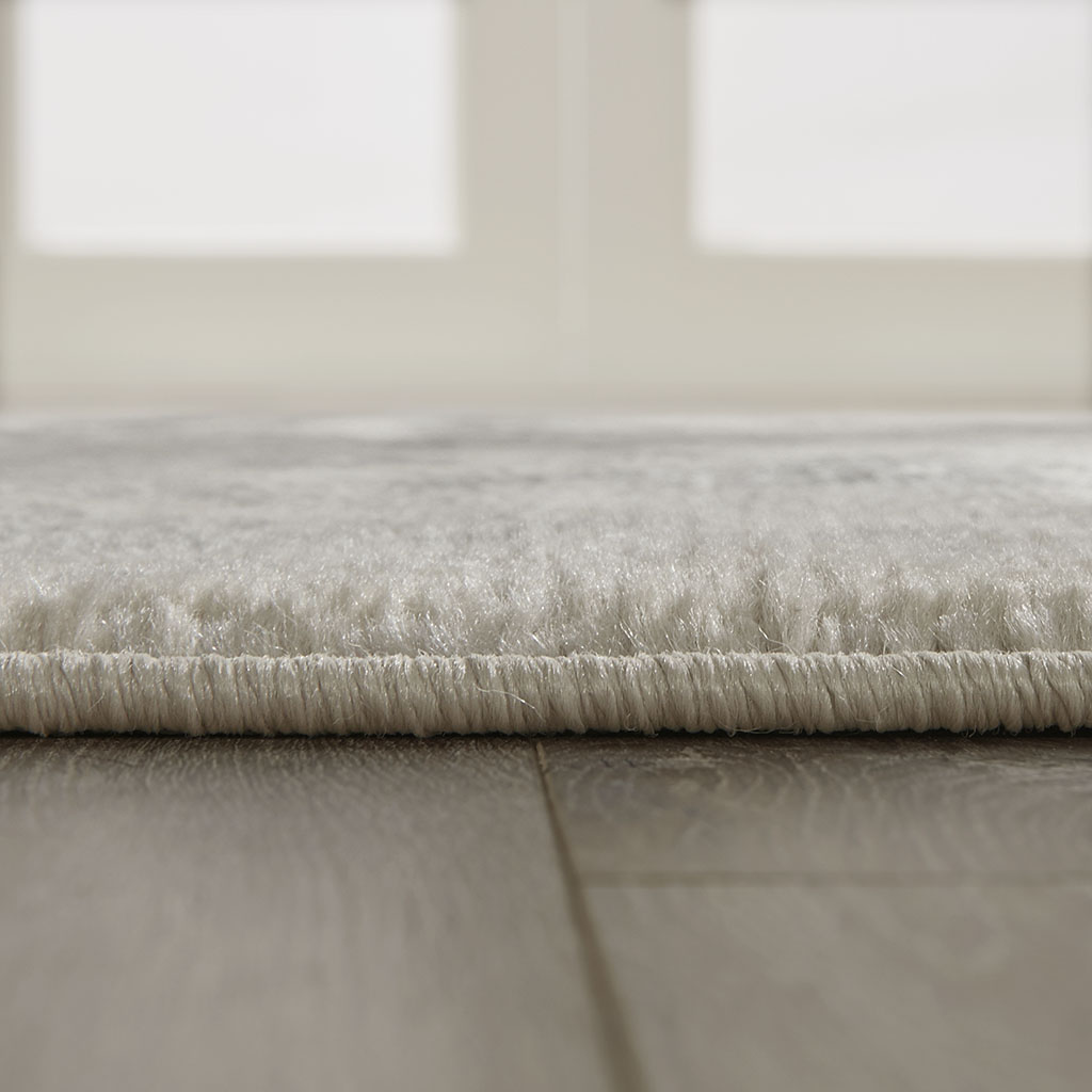 MAYEERTY Tiled Border Beige 8'x10' Transitional Area Rug