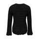 thumbnail image 3 of Gibobby Casual Suéter para Mujer, Suéter con Estampado de Girasol para Hombre, Manga Larga, de Punto, Casual, de Gran tamaño(Negro,CH), 3 of 5