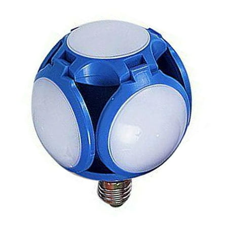 

Adjustable Deformable Football Light LED Ball Bulb E27 Ceiling Bar Lamp for Bedroom Study Living Blue