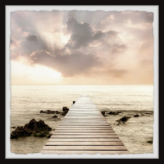 Marmont Hill Enjoy Every Sunset Framed Painting Print