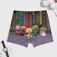 thumbnail image 3 of Super Why Mens Boxer Briefs Active Stretch Breathable Underwear, Comfortable Gym Boxer Briefs, 3 of 7